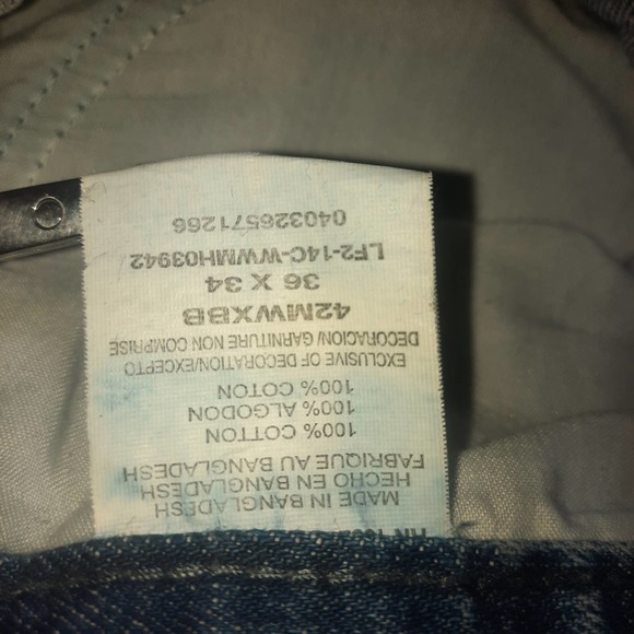 Mens Wrangler 20x Jeans Style 42 Vintage Bootcut 42MWXBB 36 X 34 - Picture 9 of 10